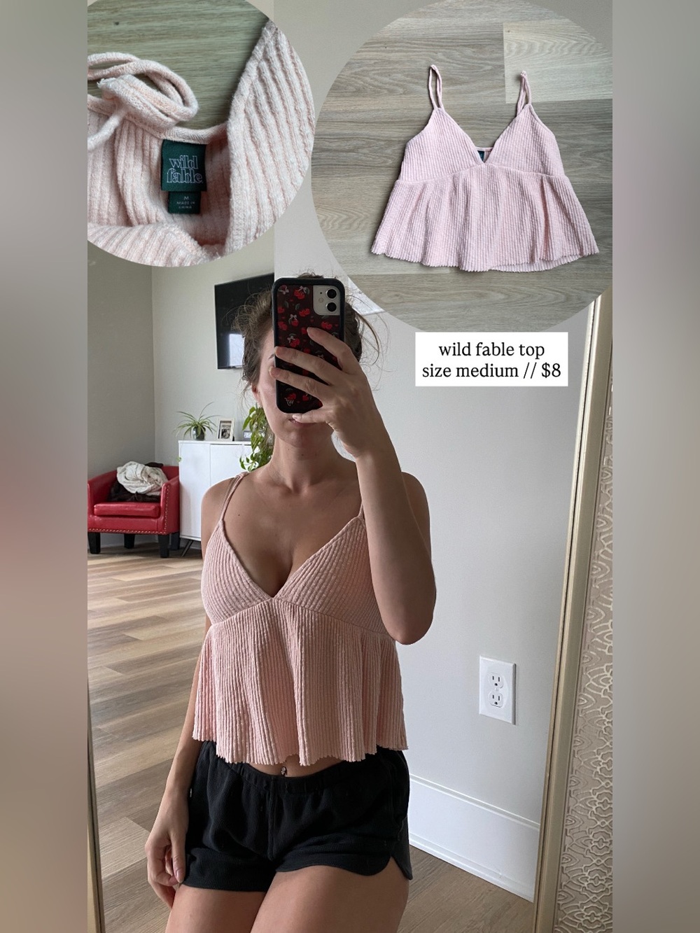 wild fable top size medium